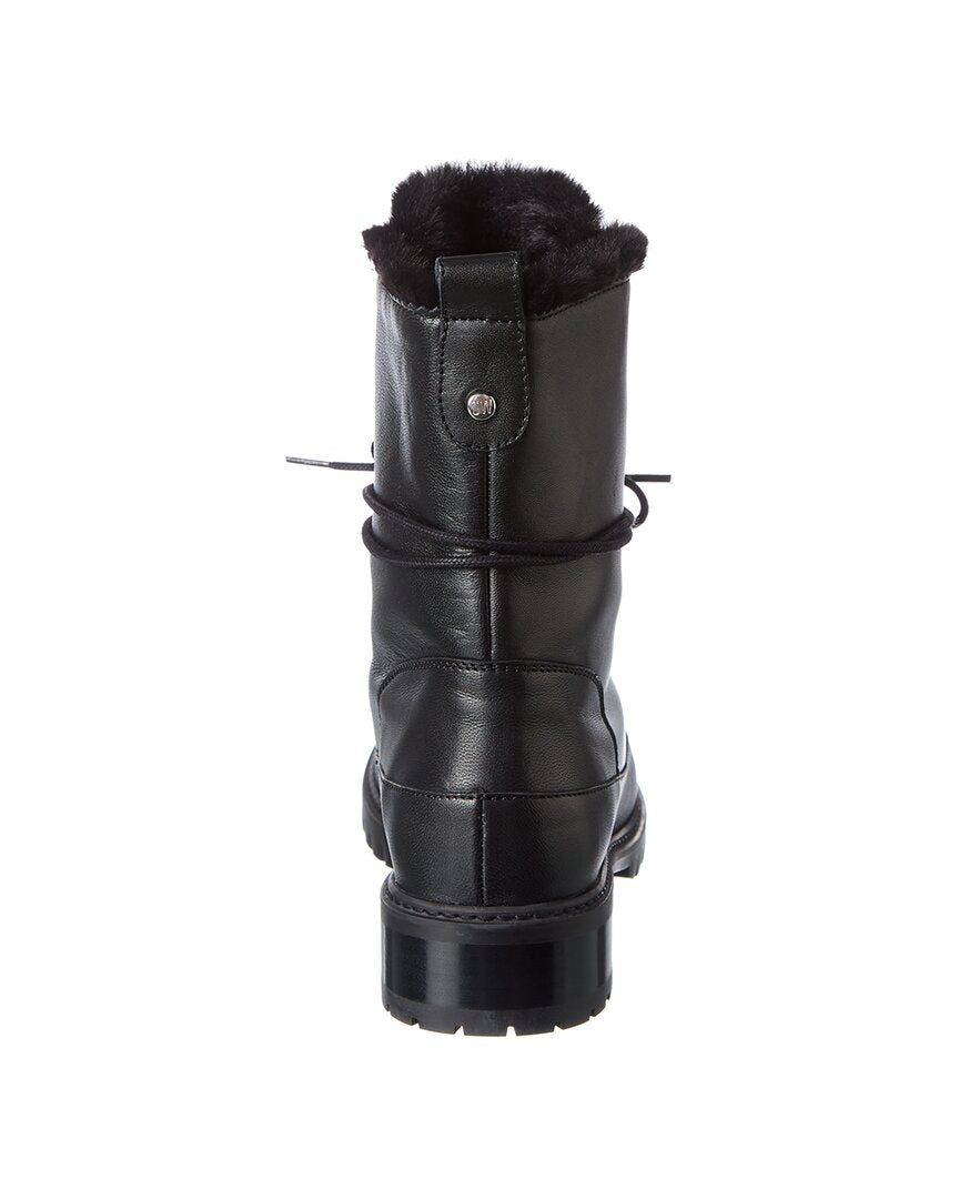 luge leather bootie