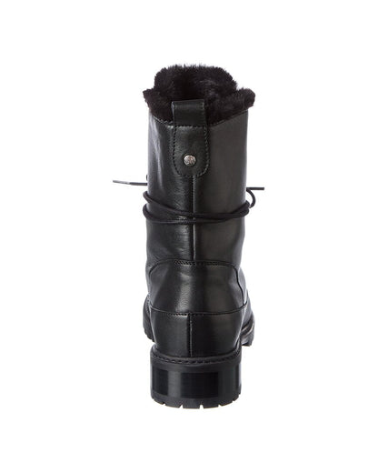 luge leather bootie
