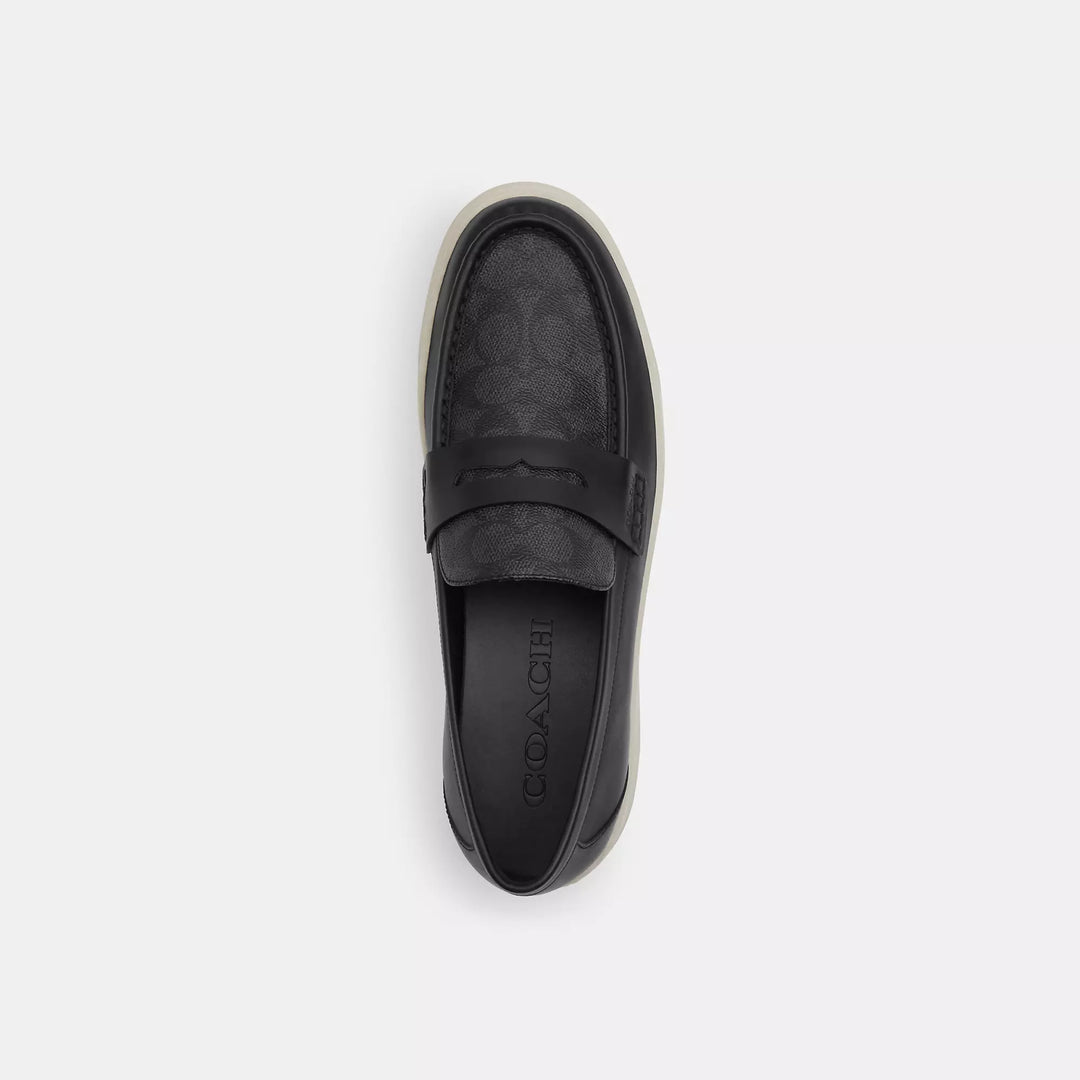 hybrid loafer with signature canvas