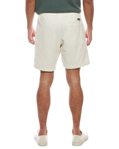 slub textured short