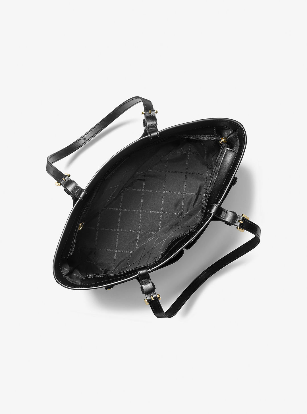 jet set medium logo pocket tote bag