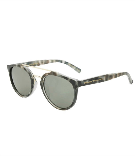 One Size - black tort/black mirror lens