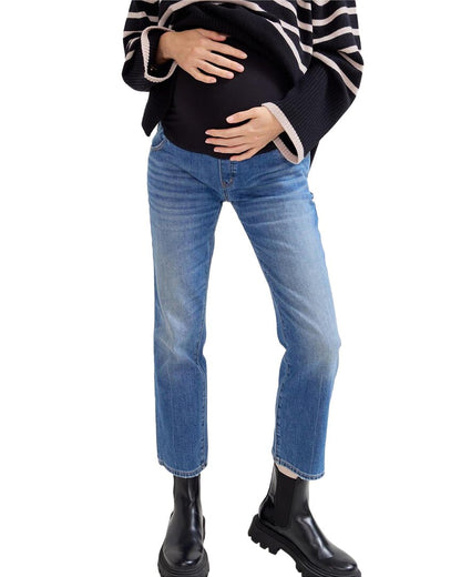 the straight maternity jean