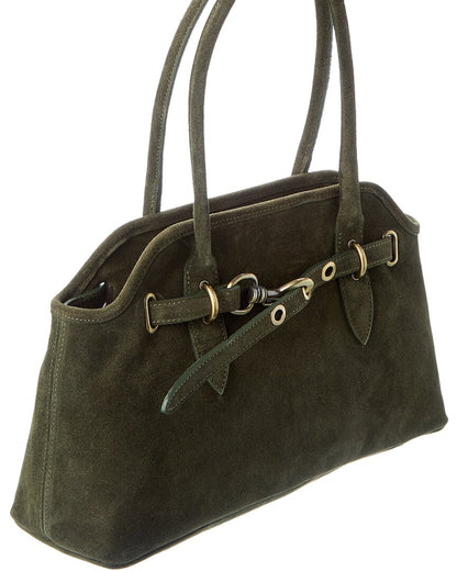 shoulder suede bag