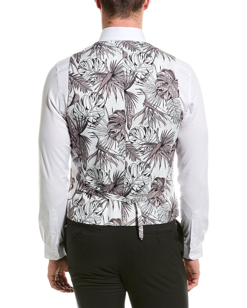 eaton slim 5-button vest