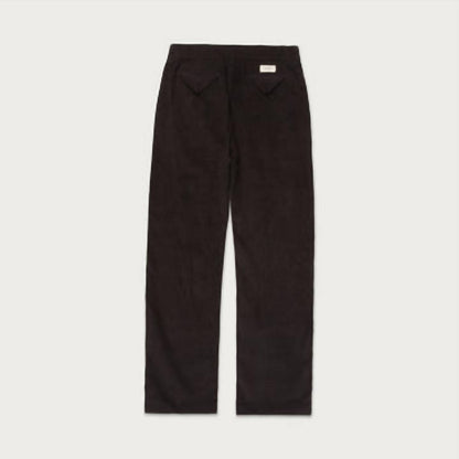 men's crease pant in black
