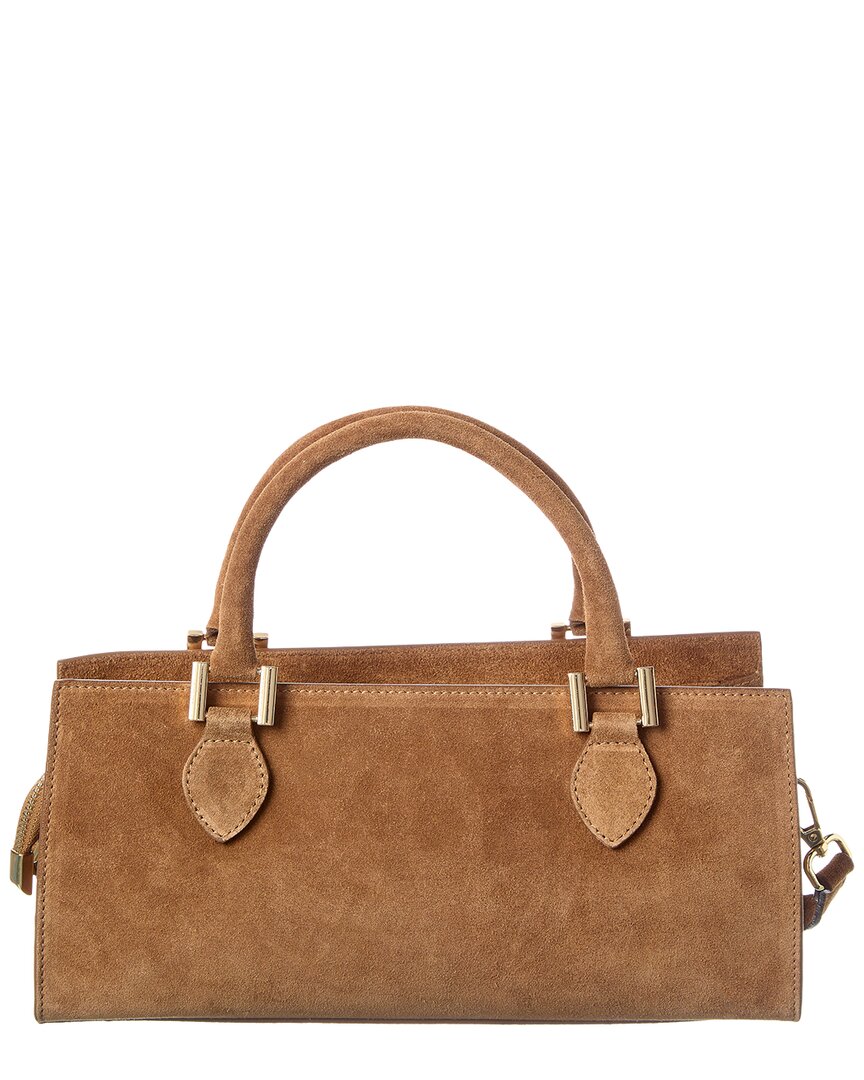 rosalind suede handbag