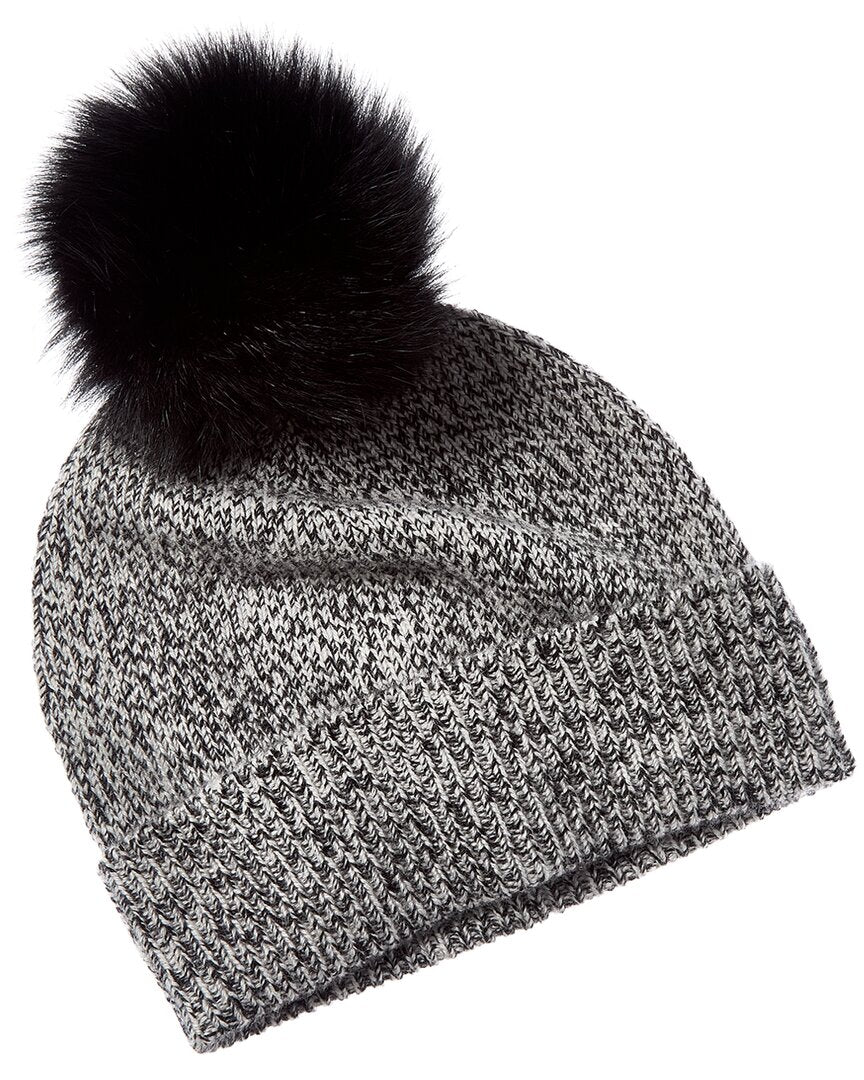 sofiacashmere marl cashmere hat