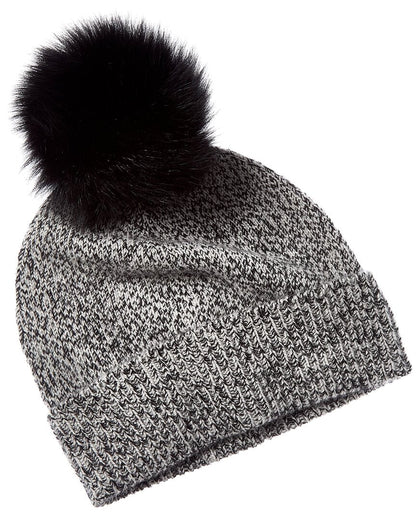 sofiacashmere marl cashmere hat