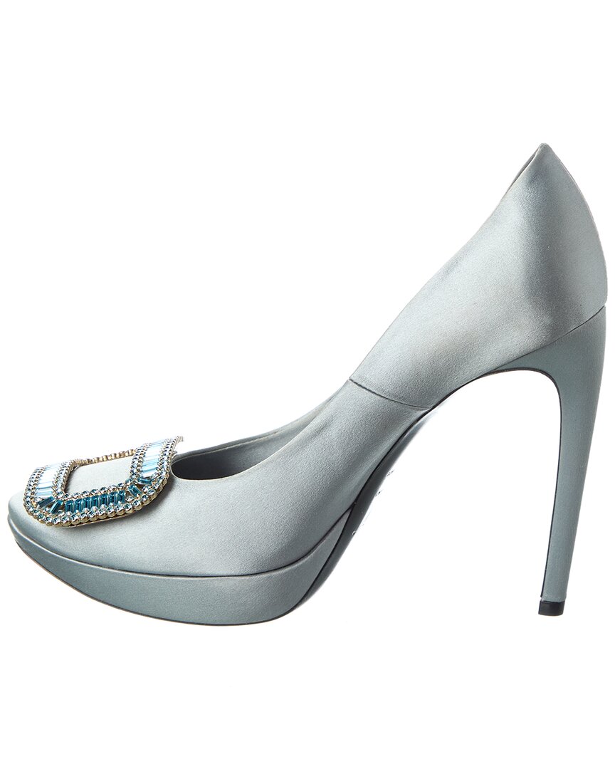 satin pump