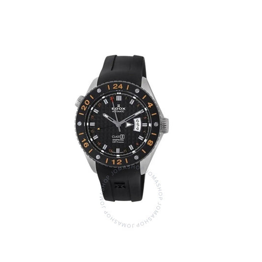 ساعة Edox للرجال من الفئة 1 أوتوماتيكية بمينا أسود