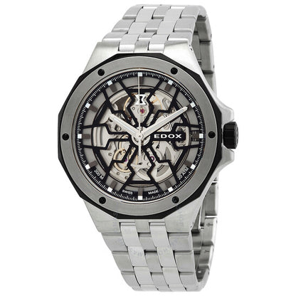 Edox, Delfin Mecano Automatic Skeleton Dial Men's Watch