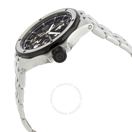 Edox, Delfin Mecano Automatic Skeleton Dial Men's Watch