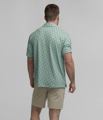 printed polo in tacos and tequlia