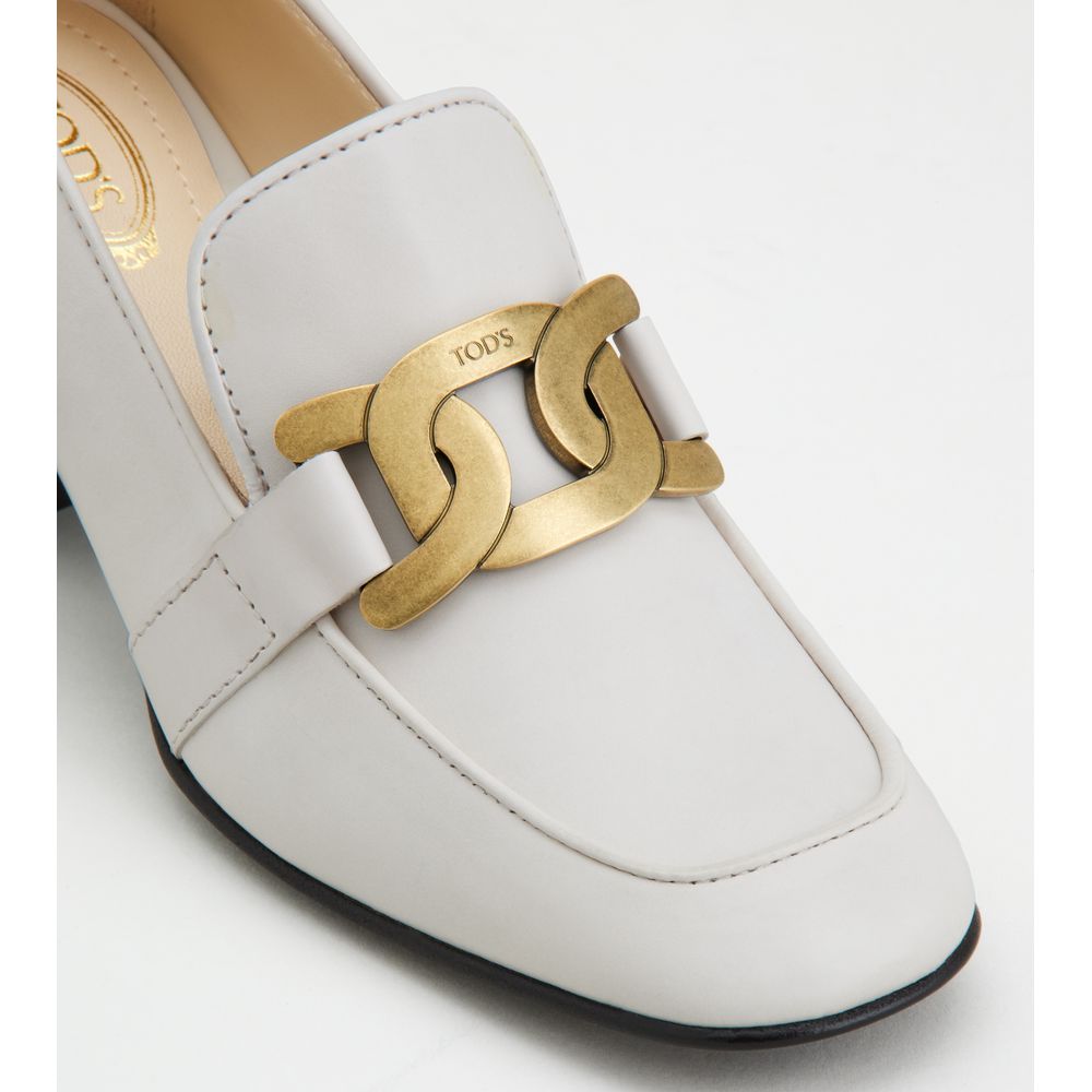 kate pumps in leather