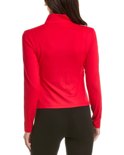 zip sweater top