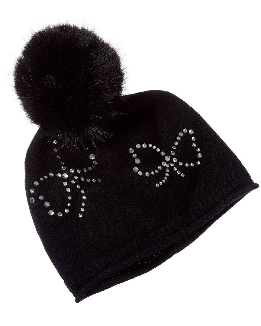 sofiacashmere heatset cashmere bow