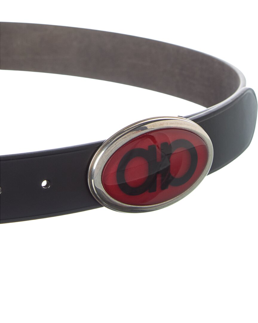 ferragamo leather belt
