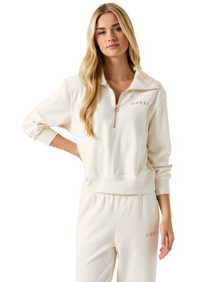 rene half-zip pullover