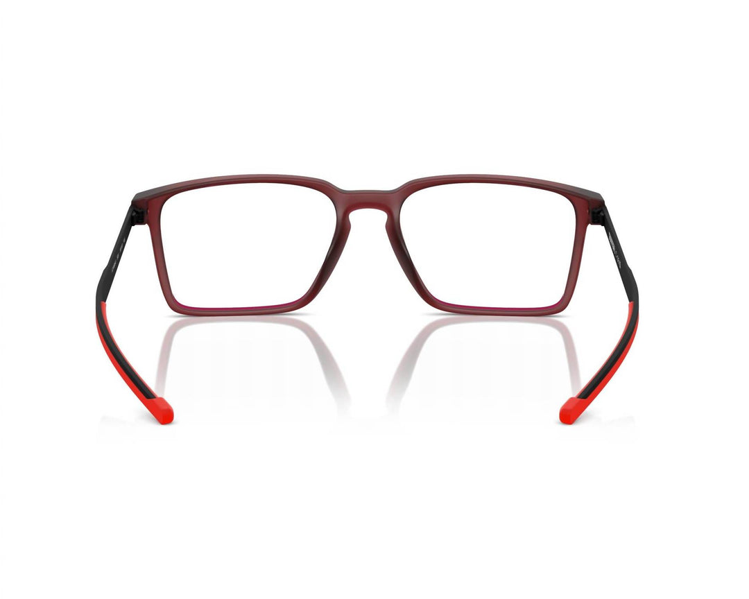 unisex fz8005u eyeglasses in red matte