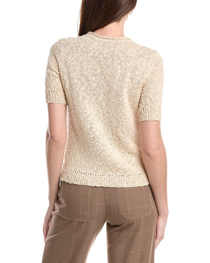 high crewneck t-shirt