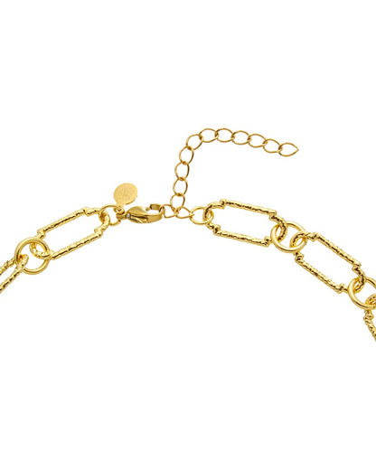 18k plated chain necklace