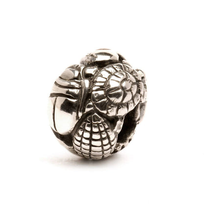 women's symbols bead charm in silver