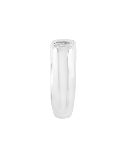 silver 1.00 ct. tw. lab-grown diamond ring