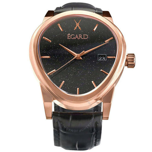 Egard, Dali V2 Rose Automatic Black Dial Men's Watch