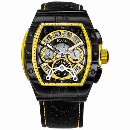 Egard, Patriot Racer Quartz Black Dial Men's Watch