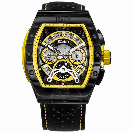Egard, Patriot Racer Quartz Black Dial Men's Watch