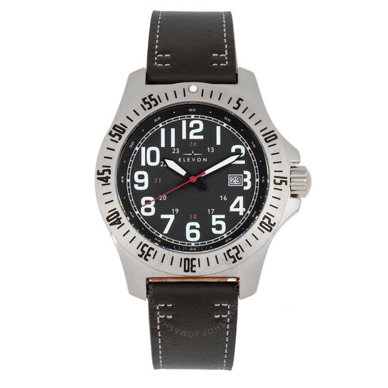 Elevon, Aviator Black Dial Men's Watch