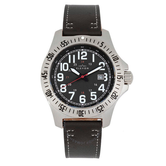 Elevon, Aviator Black Dial Men's Watch