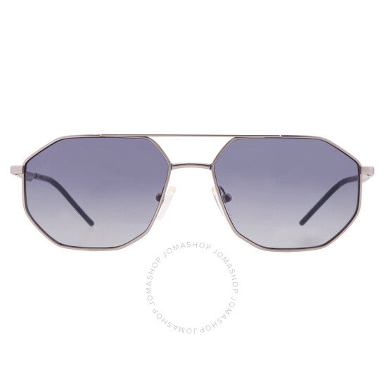 نظارة شمسية إمبوريو أرماني نافيجيتور زرقاء متدرجة للرجال