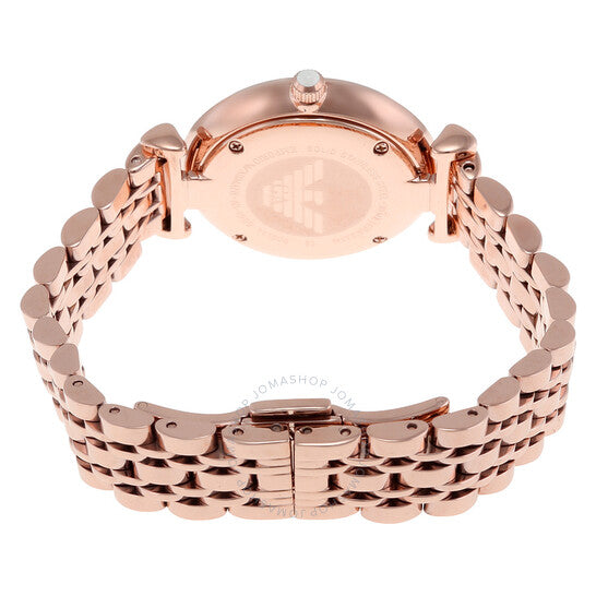 إمبوريو أرماني، ساعة نسائية كلاسيكية بمينا من عرق اللؤلؤ