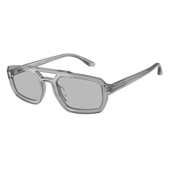 Light Grey Irregular Men's Sunglasses