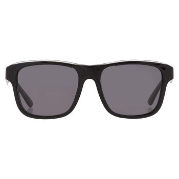Polarized Dark Grey Square Men's Sunglasses