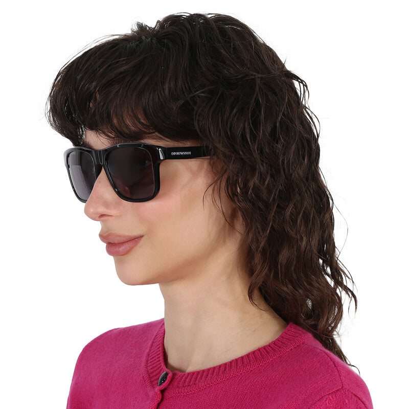 Polarized Dark Grey Square Men's Sunglasses