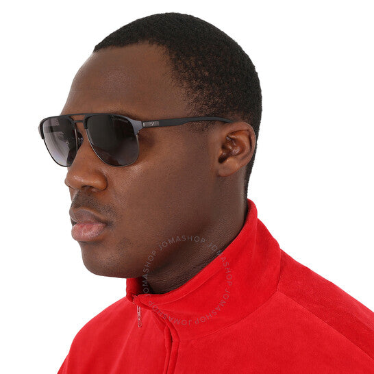 نظارة شمسية رجالية من إمبوريو أرماني، رمادية متدرجة، مستقطبة