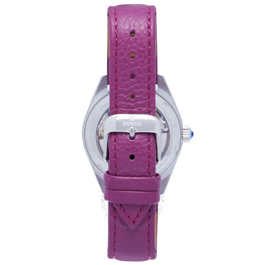 ساعة إمبريس ماغنوليا النسائية ذات الميناء الأبيض