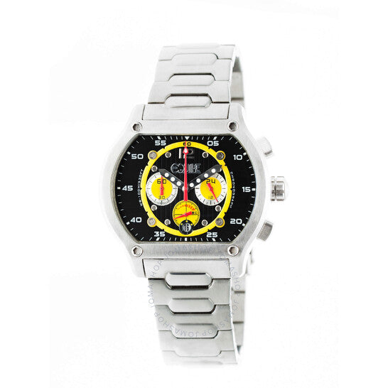 Equipe, Dash Chronograph Black Dial Stainless Steel Men's Watch