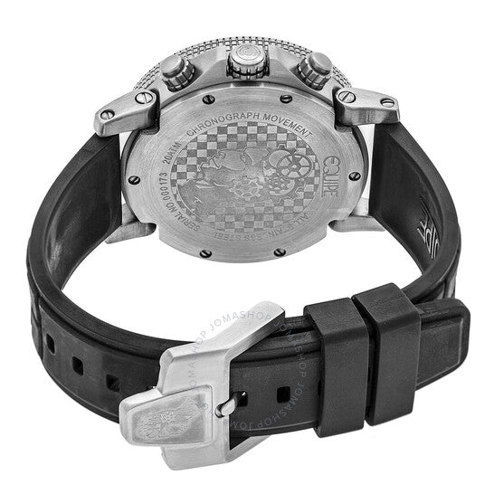 Equipe, Tritium Arciform Chronograph Black Dial Men's Watch