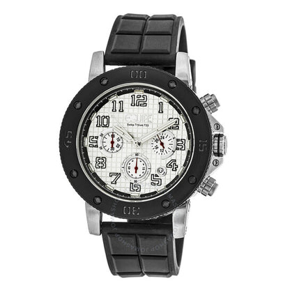 Equipe, Tritium Arciform Chronograph Silver Dial Men's Watch
