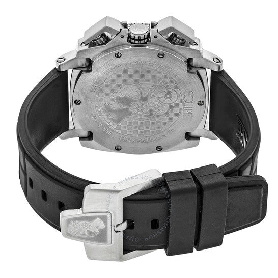 Equipe, Tritium Push Chronograph White Dial Men's Watch