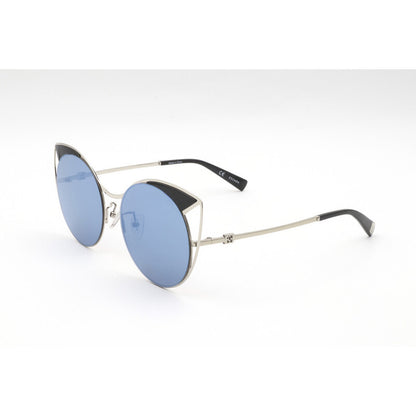 Ladies Black Round Sunglasses