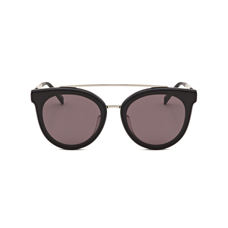 Ladies Black Round Sunglasses