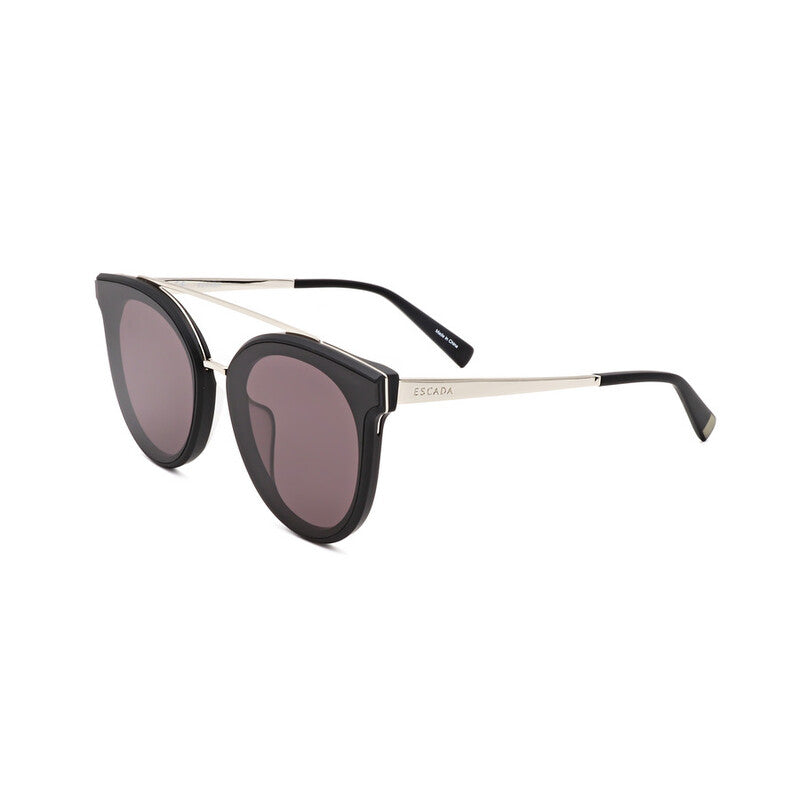 Ladies Black Round Sunglasses