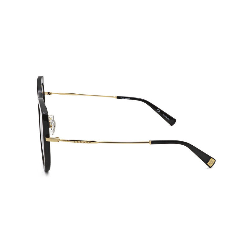 Ladies Black Round Sunglasses