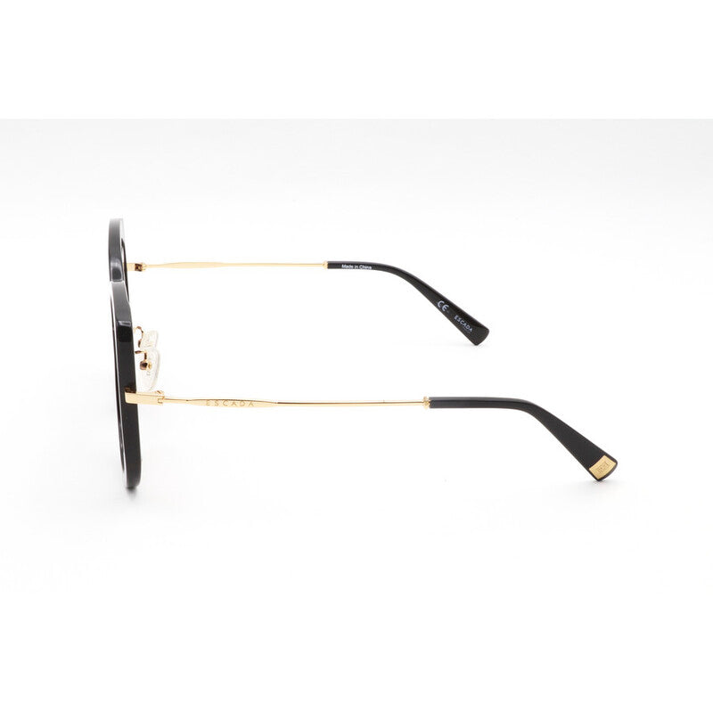 Ladies Black Round Sunglasses