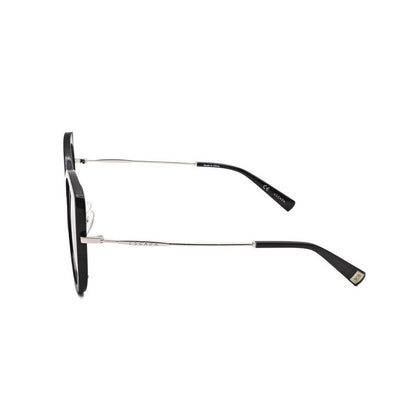 Ladies Black Round Sunglasses